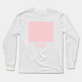 Learn Your Colours - Pink Long Sleeve T-Shirt